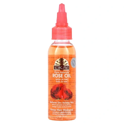 Okay Pure Naturals, Rose Oil, 2 fl oz (59 ml)