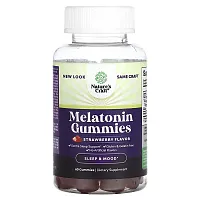 Nature&#x27;s Craft, Melatonin Gummies, Strawberry , 60 Gummies