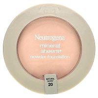 Neutrogena, Mineral Sheers, Powder Foundation, Natural Ivory 20, 0.34 oz (9.6 g)