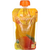 Happy Family Organics, органическое детское питание, этап 1, манго, 99 г (3,5 унции)