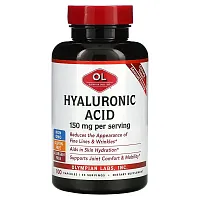 Olympian Labs, Hyaluronic Acid, 150 mg, 100 Capsules (50 mg per Capsule)