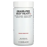 Codeage, Grass-Fed , Beef Heart, Pasture Raised, 180 Capsules