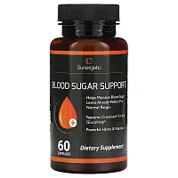 Sunergetic, Blood Sugar Support, 60 Capsules