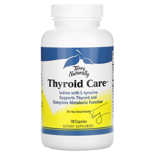 Terry Naturally, Thyroid Care, 120 капсул фото 3