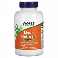 NOW Foods, Liver Refresh, 180 растительных капсул