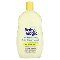 Baby Magic, Moisturizing Hair &amp; Body Wash, Soft Powder , 16.5 fl oz (488 ml)