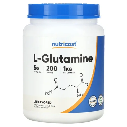 Nutricost, L-Glutamine, Unflavored, 35.3 oz (1 kg)