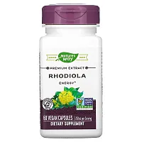 Nature&#x27;s Way, Rhodiola, 250 mg, 60 Vegan Capsules