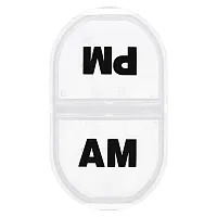 Ezy Dose, Daily AM/PM With Rounded Base Pill Reminder, 1 Count