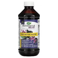 Nature&#x27;s Way, Sambucus Relief, Cough Syrup, 8 fl oz (240 ml)