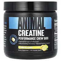 Animal, Creatine Performance Chew Tabs, Lemon Ice, 120 Chewable Tablets