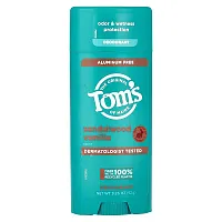 Tom&#x27;s of Maine, Aluminum Free Deodorant, Sandalwood Vanilla, 3.25 oz (92 g)