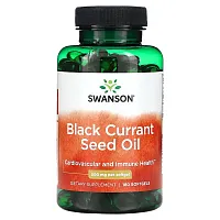 Swanson, Black Currant Seed Oil, 500 mg, 180 Softgels