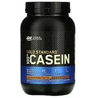 Optimum Nutrition, Gold Standard, 100% казеин, шоколадно-арахисовое масло, 907 г (2 фунта)