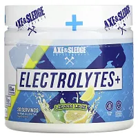 Axe &amp; Sledge Supplements, Electrolytes+, Lemon lime, 8.677 oz (246 g)