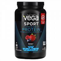 Vega,  Sport Performance, протеиновый порошок, ягодный вкус, 801 г (28,3 унции)