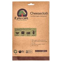 If You Care, Organic Cheesecloth, Unbleached, 1 count, 2 sq yards, (72&quot;x36&quot;)