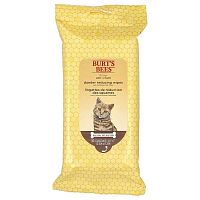 Burt&#x27;s Bees, Dander Reducing Wipes with Colloidal Oat Flour, For Cats, 50 Count