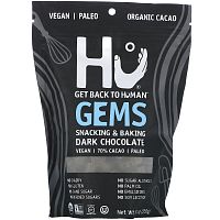 Hu, Gems, Снеки и выпечка, Темный шоколад, 255 г (9 унций)