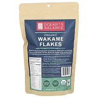 Ocean&#x27;s Balance, Organic Wakame Flakes, 4 oz (113 mg)