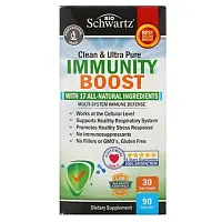 BioSchwartz, Clean & Ultra Pure, средство для укрепления иммунитета, 90 капсул