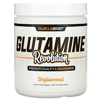 MuscleSport, Glutamine Revolution, Unflavored, 10.6 oz (300 g)