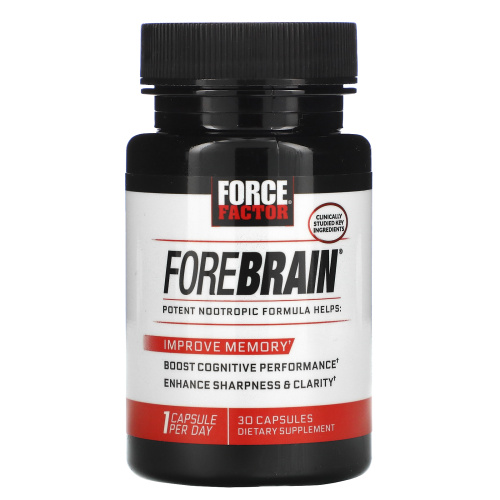 Force Factor, Forebrain, 30 капсул фото 3