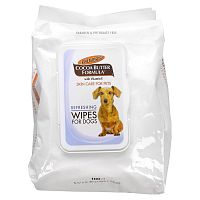 Palmer's for Pets, Формула кокосового масла с витамином E, освежающие салфетки для собак, 100 салфеток