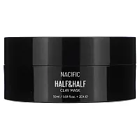 Nacific, Half &amp; Half, Clay Beauty Mask, 2 Clay Masks, 1.69 fl oz (50 ml) Each