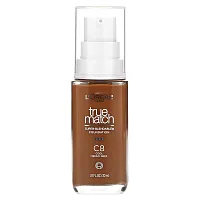 L&#x27;Oréal, True Match, Super-Blendable Foundation, C8 Cool Medium Deep, 1 fl oz (30 ml)