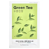 Missha, Airy Fit Beauty Sheet Mask, Green Tea, 1 Sheet, 19 g