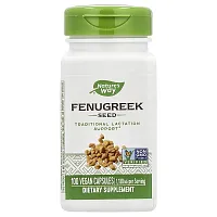 Nature&#x27;s Way, Fenugreek Seed, 1,130 mg, 100 Vegan Capsules (565 mg Per Capsule)