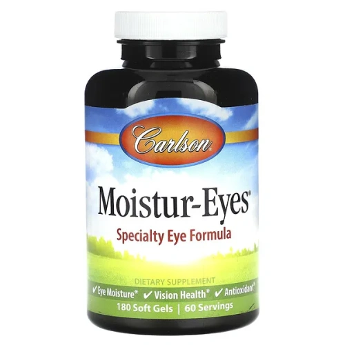 Carlson, Moistur-Eyes, 180 Soft Gels