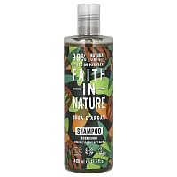 Faith in Nature, Shampoo, For Dry/Very Dry Hair, Shea &amp; Argan, 13.5 fl oz (400 ml)