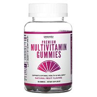 Havasu Nutrition, Premium Multivitamin Gummies, Natural Fruit Flavors, 60 Gummies