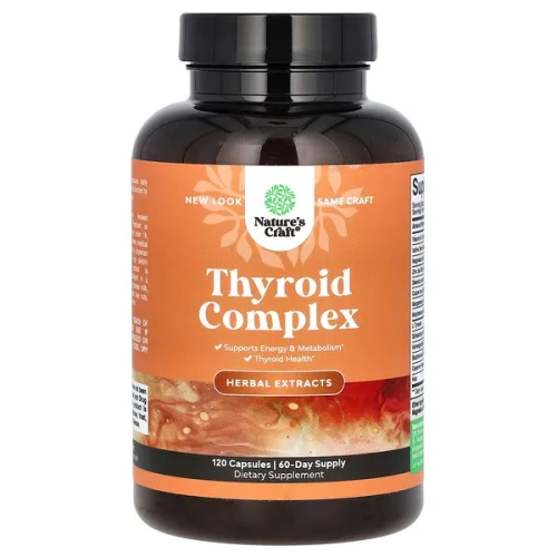 Nature&#x27;s Craft, Thyroid Complex , 120 Capsules