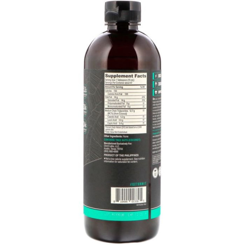 Onnit, MCT Oil, Unflavored, 24 fl oz (709 ml) фото 2