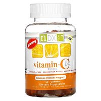 Natural Dynamix (NDX), Vitamin-C DX, Natural Flavors, 254 mg, 60 Gummies