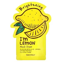 TonyMoly, I&#x27;m Lemon, Brightening Beauty Mask Sheet, 1 Sheet, 0.74 oz (21 g)