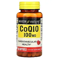 Mason Natural, Co Q10, 100 mg, 60 Softgels