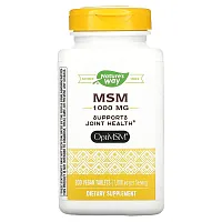 Nature&#x27;s Way, MSM, 1,000 mg, 200 Vegan Tablets