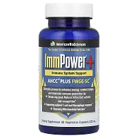 American Biosciences, ImmPower®+, AHCC® Plus FWGE-SC®, 60 Vegetarian Capsules