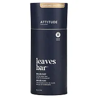 ATTITUDE, Leaves Bar Deodorant, Sage &amp; Rosemary, 3 oz (85 g)