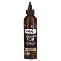 Jason Natural, Dandruff Relief, скраб для кожи головы перед использованием шампуня, 177 мл (6 жидк. Унций)