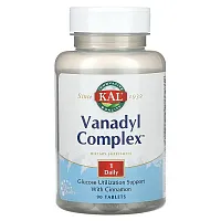 KAL, Vanadyl Complex, 90 Tablets