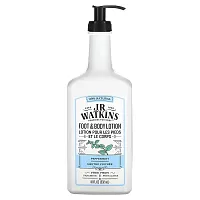 J R Watkins, Foot &amp; Body Lotion, Peppermint, 18 fl oz (532 ml)