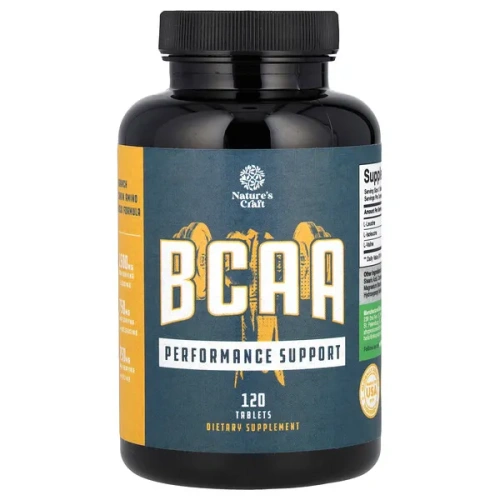 Nature&#x27;s Craft, BCAA, 120 Tablets