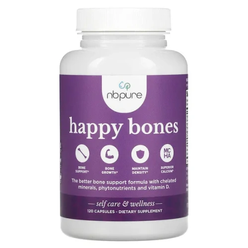 NB Pure, Happy Bones, 120 Capsules