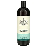 Sukin, Haircare, Deep Cleanse Shampoo, Oily &amp; Congested Scalps, 16.9 fl oz (500 ml)