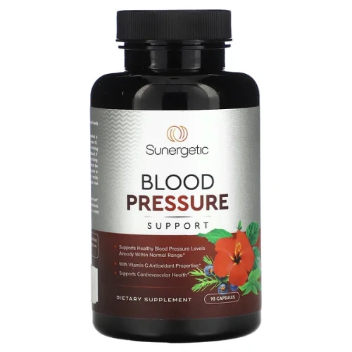 Sunergetic, Blood Pressure Support , 90 Capsules